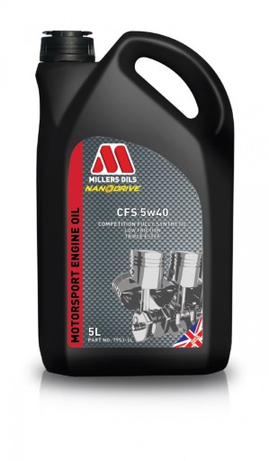 Моторна олива MILLERS NANODRIVE CFS 5W40 5л