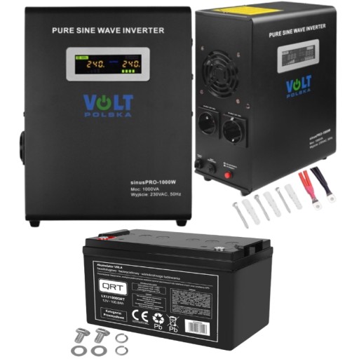 Аварийный источник питания ибп для печи аварийный источник питания синус 1000 вт 12 в 100 ач agm