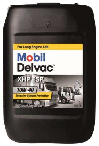 Моторное масло Mobil Delvac XHP ESP 10w40 20л