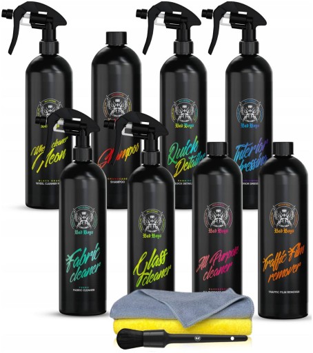 Мега набор автомобильной косметики RR Customs RRC Bad Boys в подарок