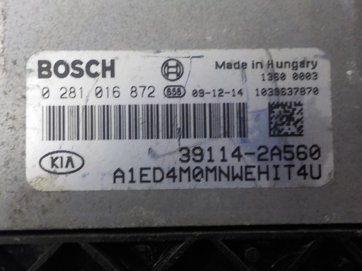 KIA Computer Bedienteil 0281016872 39114-2A560