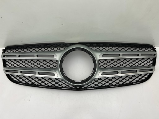 A1668880460 - MERCEDES GLS X166 РЕШІТКА ПЕРЕДНЬОГО БАМПЕРА ХРОМ НА КАМЕРУ 15-19 Н