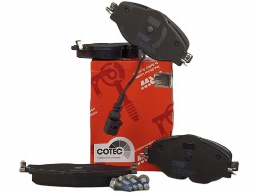 ТОРМОЗНЫЕ КОЛОДКИ ПЕРЕДНИЕ VW AUDI SKODA SEAT GDB1956