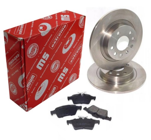 24011201571-PCS-MS - Диски + колодки задняя Opel VECTRA C SIGNUM