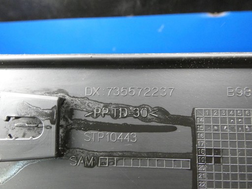 FIAT 500X 500 X moulding threshold threshold cap right