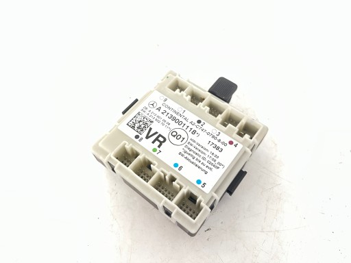 MERCEDES E-KLASA W213 control unit module door A2139001118 A2139010608