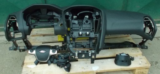 FORD FOCUS MK3 DESKA tábla AIRBAG feszítöhevederek EU ORYG