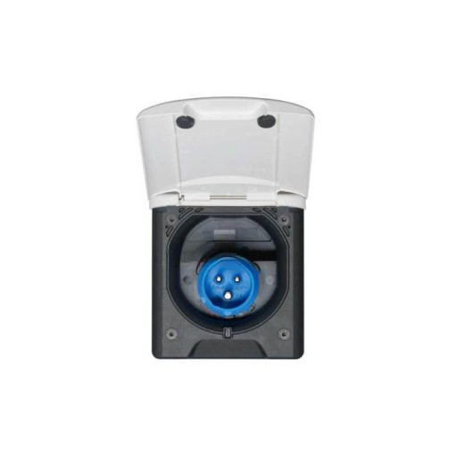 820374 - РОЗЕТКА ЕЛЕКТРИЧНА ЗОВНІШНЯ CEE З КЛАПАКОМ 230В