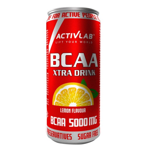 ACTIVLAB BCAA XTRA DRINK 330ml cytryna AMINOKWASY