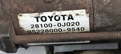 starter 28100-0J020 TOYOTA YARIS