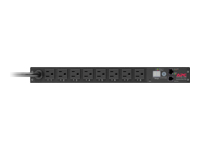 Стоечный pdu с коммутацией 1u 15a 100 120v 8 портов