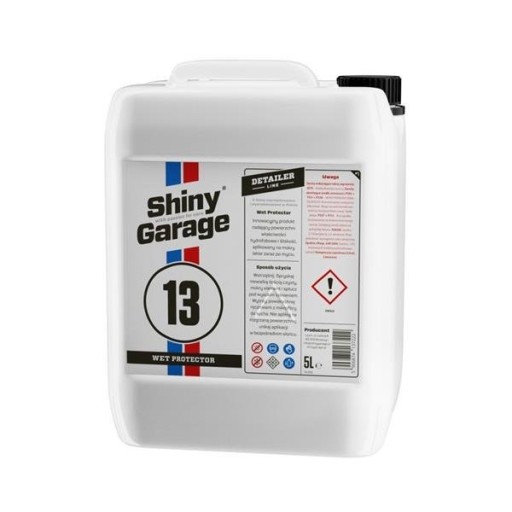 SHINY GARAGE WET PROTECTOR 5L (ГИДРОФОБНОЕ ПОКРЫТИЕ)