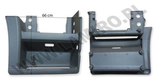 19918EXSMC - MERCEDES ACTROS MP3 MP2 ПРАВАЯ СТУПЕНЬ MEGA SPACE