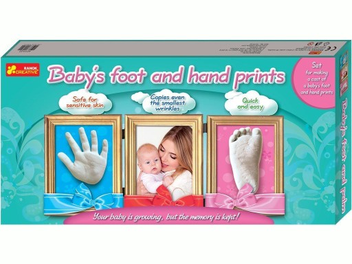 3D зліпок ручок і ніжок дитини