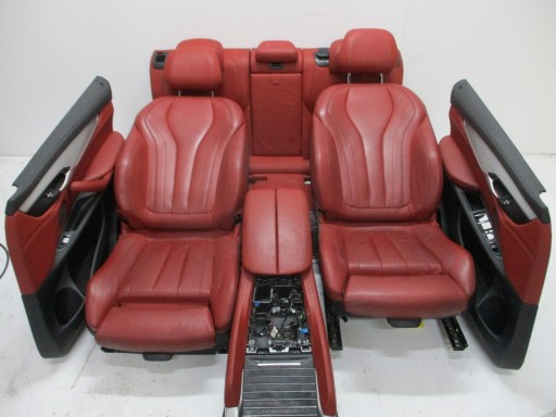 upholstery leather seats BMW X6 F16 17R