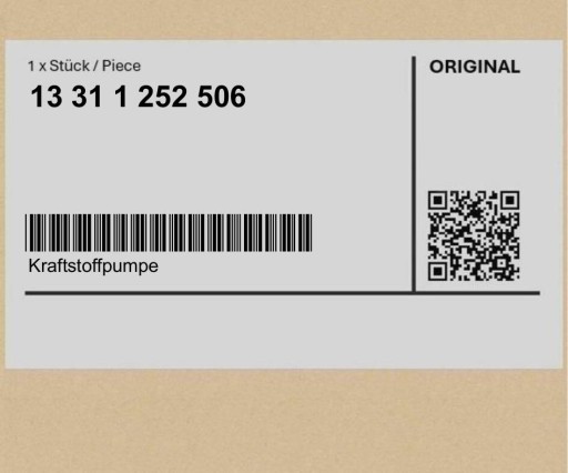 13311252506 1252506 - Топливный насос BMW 1500-2000CS 1502-2002tii