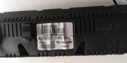 Schermo PEUGEOT 207 9676655380 Originale