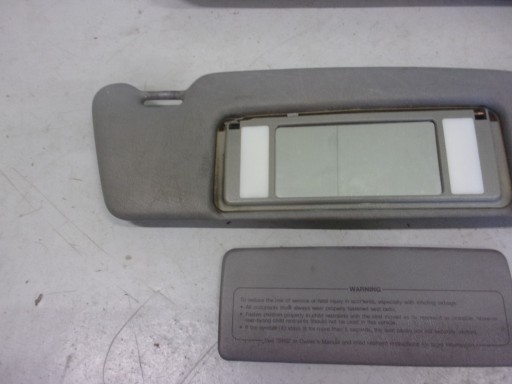 MERCEDES R129 SL 500 visor cover PRZECIWSLONECZNA grey 1298101100 KPL