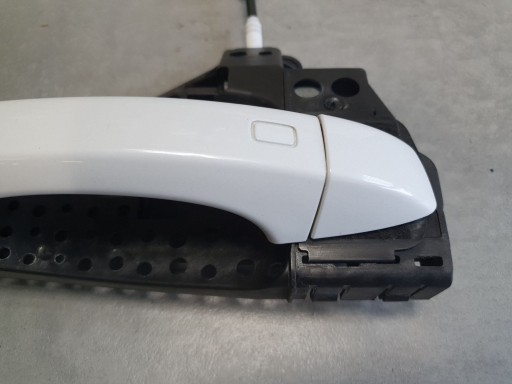 Audi Q7 4M handle exterior right rear part keyless ls9r 4H0837206