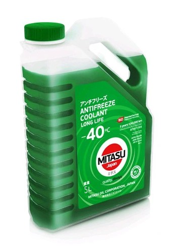 MITASU GREEN LCC-40C ЖИДКОСТЬ РАДИАТОРА 5Л MJ-642