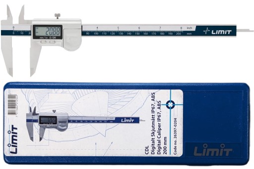 CDL-IP67 Цифровой штангенциркуль, предел 200 мм