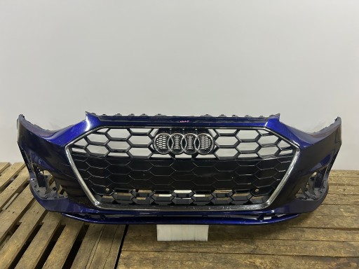 8w0807437aq, S4 - Передній бампер audi a4 b9 lift s-line 8w0