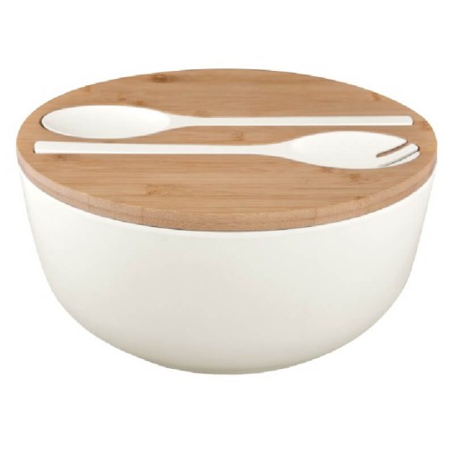 0830044N.C4P - САЛАТНИЦЯ BRUNNER GREENKICK МЕЛАМІН БАМБУК