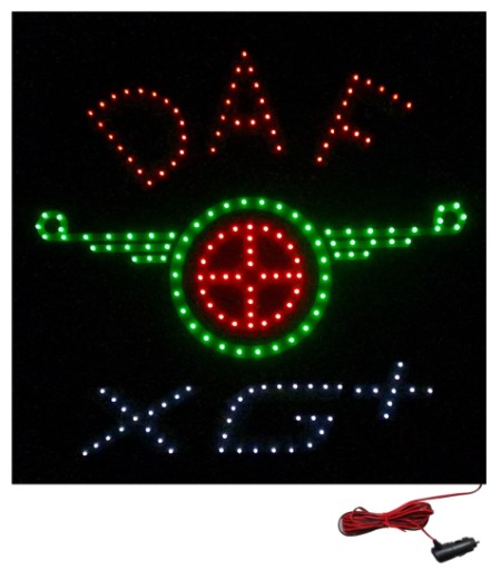 Світлодіодне табло DAF XG над кузовом TIR LKW TLDA-06