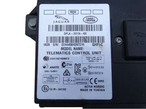 Module Unité de contrôle TELEMATIC LAND ROVER / JAGUAR DPLA-70718-NX