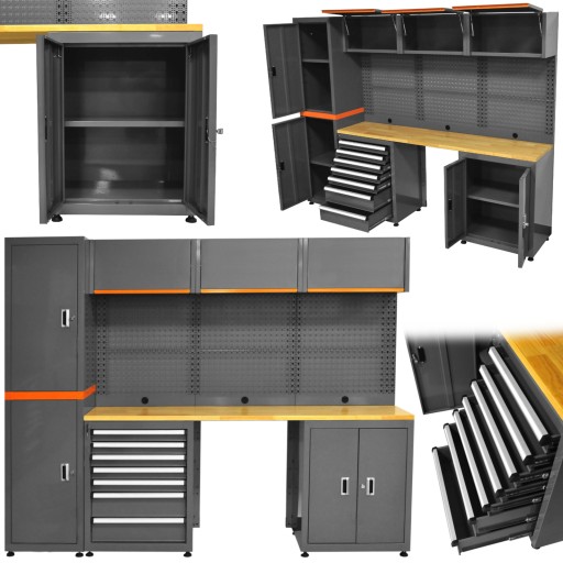 СИСТЕМА ПОЛОК ДЛЯ МАСТЕРСКОЙ НАБОР МЕБЕЛИ ДЛЯ МАСТЕРСКОЙ ШКАФ ДЛЯ ИНСТРУМЕНТОВ