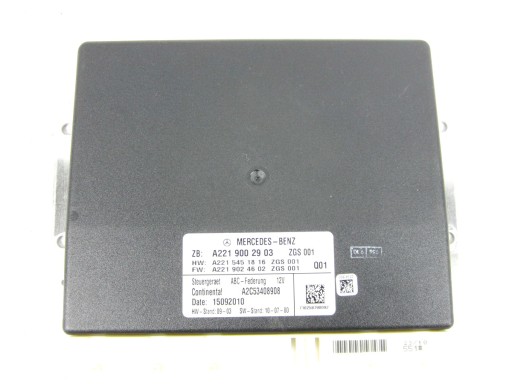 module control unit springing ABC Mercedes W221 Lift