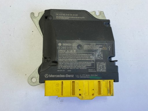 МОДУЛЬ ДАТЧИКА ПОДУШКИ БЕЗОПАСНОСТИ МЕРСЕДЕС 0285015019