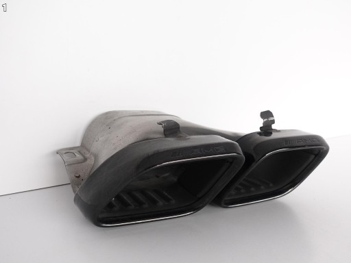 MERCEDES GLC W205 63 AMG pipe end of an exhaust left