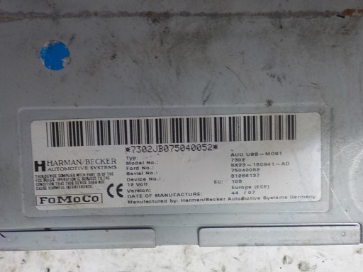 JAGUAR XF module AUU USB-differential 8X23-18C941-AD