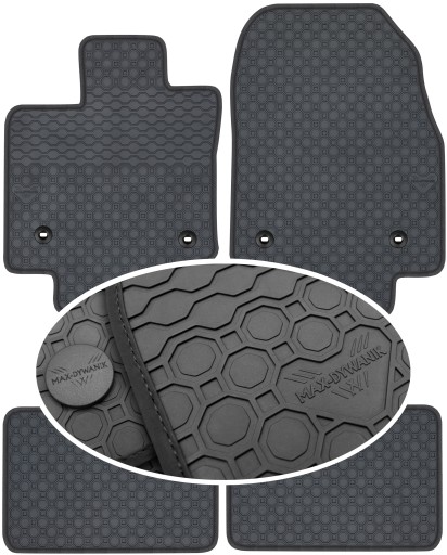 Lexus Lexus RX V (350/400/500) с 2022 г. ПРАЙМЛАЙНЕР резиновые коврики