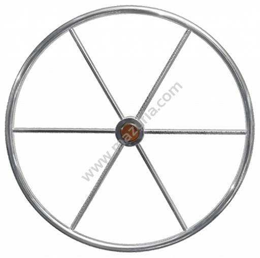 3507090 - КОЛЕСО РУЛЯ 900 ММ ИЗ НЕРЖАВЕЮЩЕЙ СТАЛИ