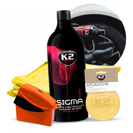 ЧОРНИЙ ДЛЯ ПЛАСТИКОВИХ ШИН K2 SIGMA АПНІКАТОРИ