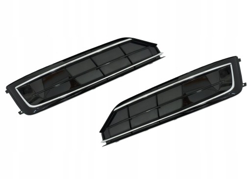 4H0807679R 4H0807680R - Комплект решеток крышка бампера audi a8 d4 lift 13-17r левая правая