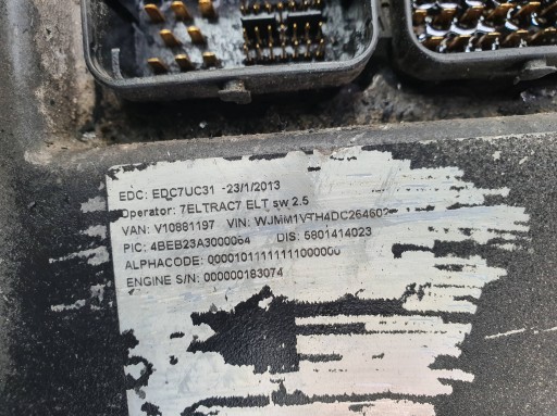 computer des motors ECU F3AE3681Y IVECO STRALIS AS440/P