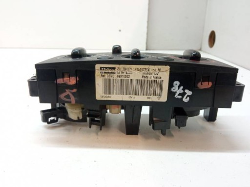 PANEL air conditioning devices Peugeot 207 and (2006-2012)