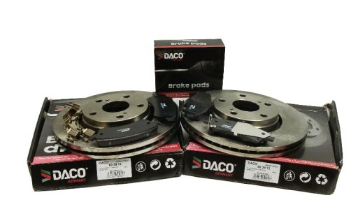 603912 - Диски + колодки передні TOYOTA AVENSIS T27 VERSO 09-