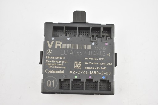 Модуль передней правой двери A1669004302 W117 W176 W246