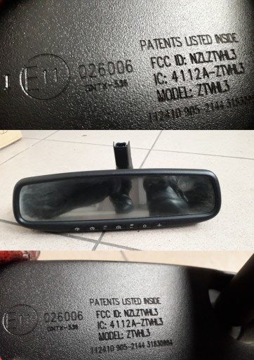 GNTX-536 GNTX536 - KIA OPTIMA III 2011-5 ВНУТРЕННЕЕ ЗЕРКАЛО КОМПАС