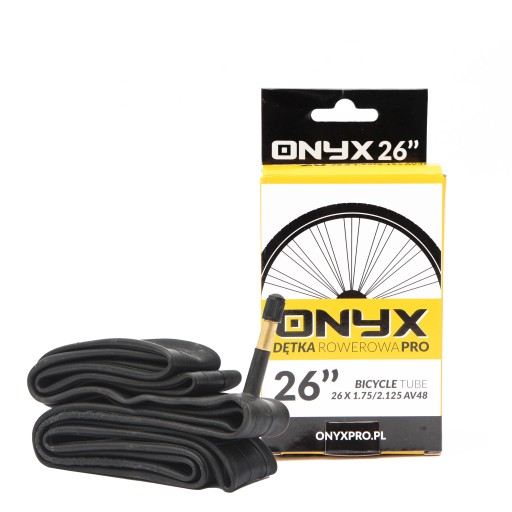 Камера велосипедна 26x1.75/2.125 AV 48 коробка ONYX