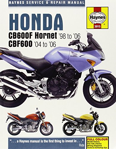 Honda CB600F Hornet/CBF600 Haynes