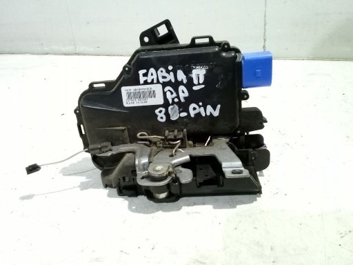 Skoda Fabia II HB lock right front 3B1837016CE