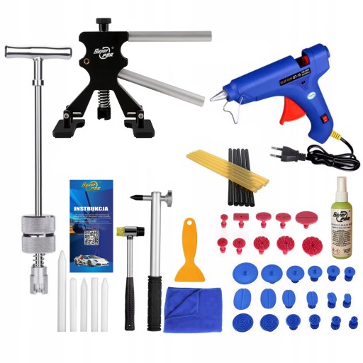 НАБІР ДЛЯ ВИДАЛЕННЯ ВМ'ЯТИН В КУЗОВІ АВТОМОБІЛЯ PULER PDR