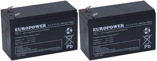 RBC9 RBC 9 #9 КОМПЛЕКТ АКУМУЛЯТОРІВ ДЛЯ ДБЖ APC 2x EVL 9-12