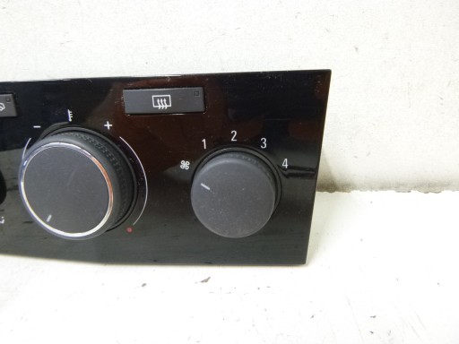 prekidač klime rešetka ventilacije Opel Astra H Zafira B Piano Black 13308176
