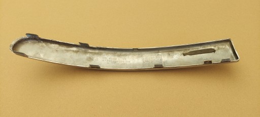 moulding chrome right of a bumper front FIAT 500 735429581